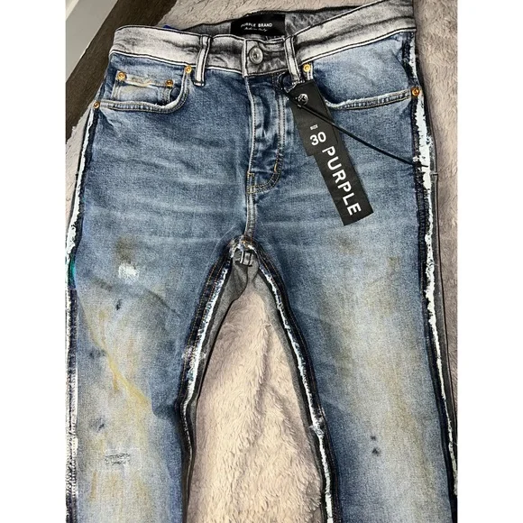 パンツ purple brand 楽天市場】PURPLE BRAND MID RISE SLIM JEAN (P002-VSI:VINTAGE